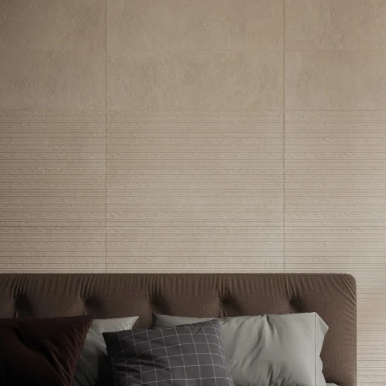 BMS Budget Line Midtown Cream Etna Decor Wandtegel 30x90cm